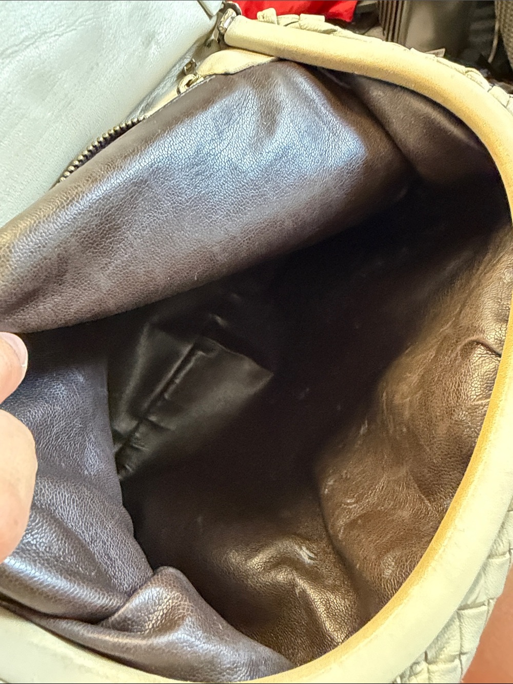 Bottega Veneta Intrecciato Woven Leather Crossbody Bag - Picture 14 of 14